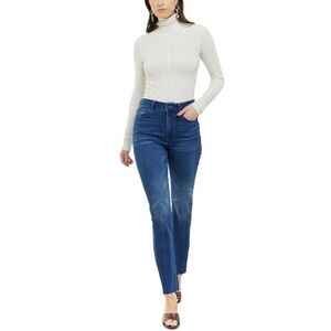 Articles Of Society Slim Fit Distressed Hem Jeans